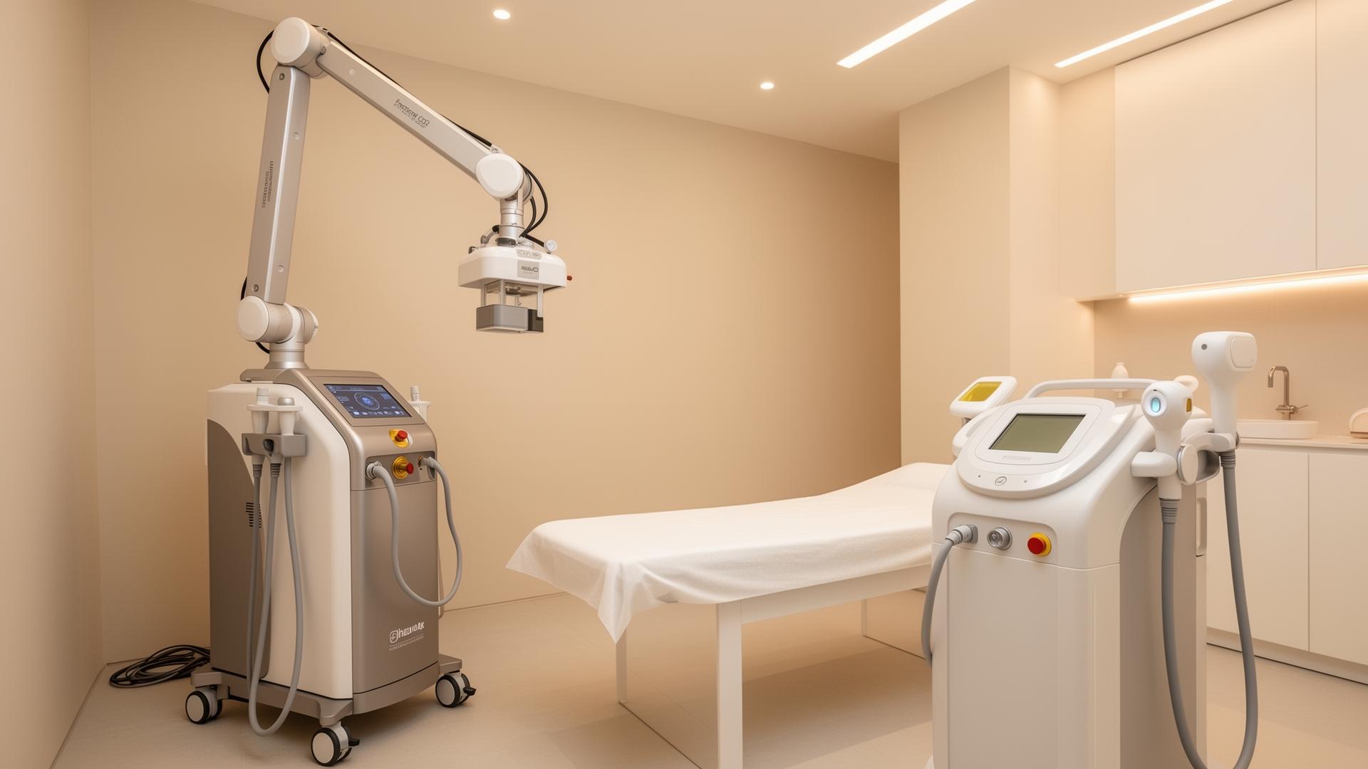 Laser och IPL behandlingsrum
